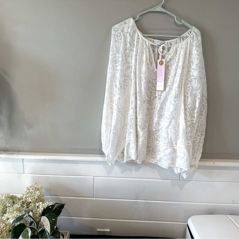 NWT Tanya Taylor Silk Blouse